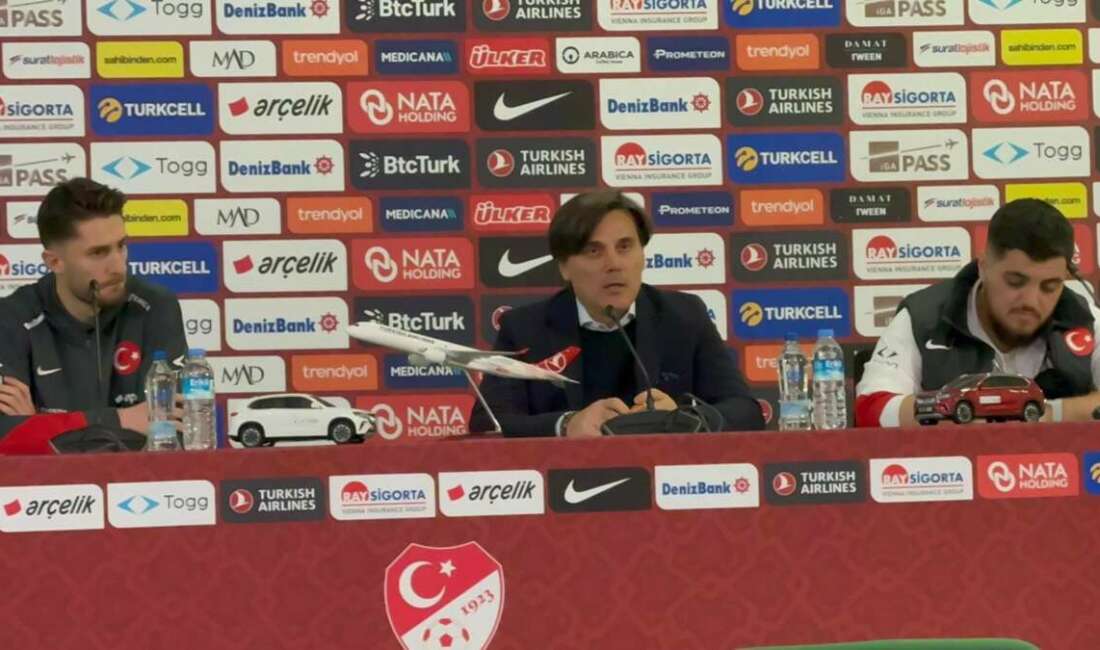 Vincenzo Montella: “Birinci torbadan katılmayı garantilememiz için yarınki maç önemli” A Milli Futbol Takımı