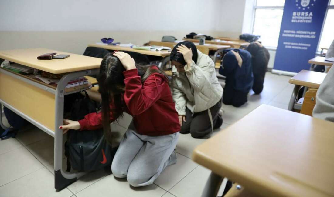 Bursa Büyükşehir Belediyesi, olabilecek afet