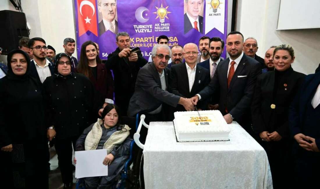 AK Parti Bursa’da üye sayısı artıyor AK Parti Nilüfer İlçe