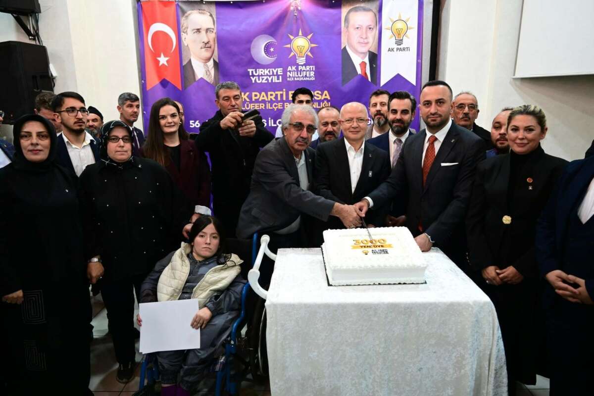 AK Parti Bursa’da üye sayısı artıyor