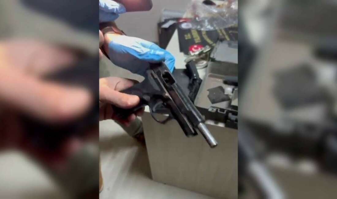 Bursa'da kaçak silah