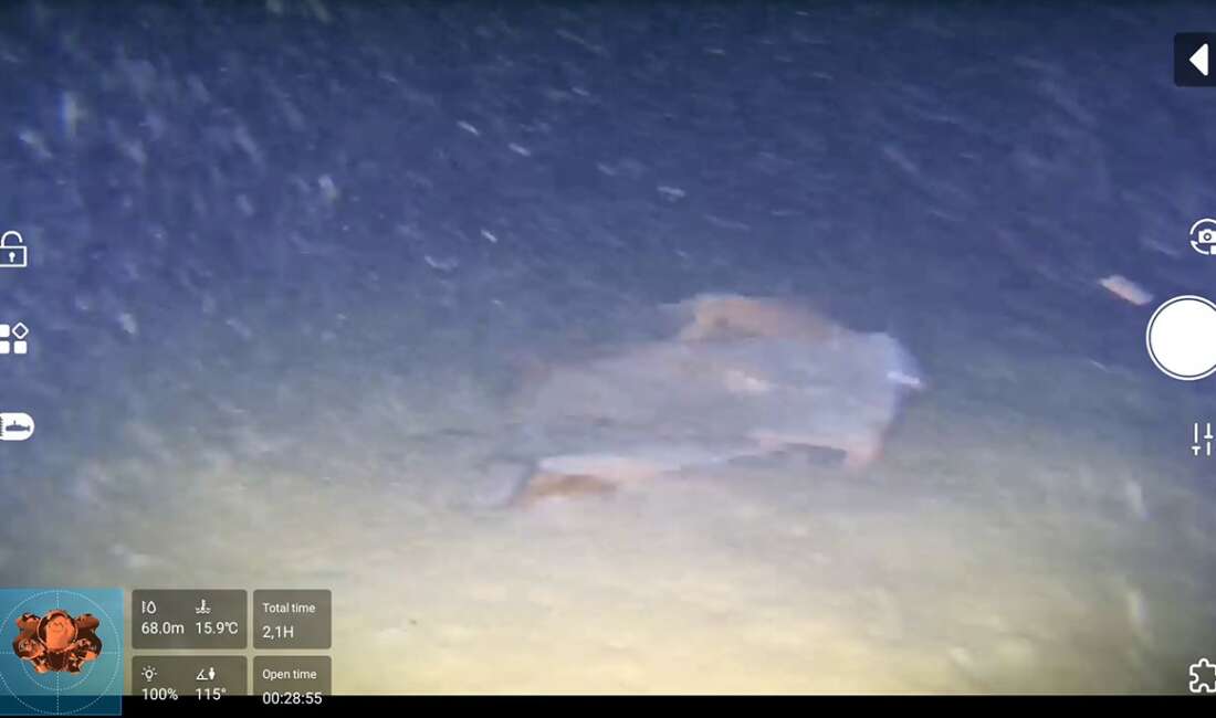 Marmara denizinin dibinde 50 yıllık sır ortaya çıkıyor Türk Hava Yolları'nın (THY)