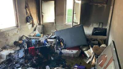 Bursa’nın Osmangazi ilçesinde bir iş