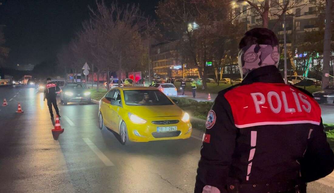 Bursa'da yılbaşı öncesi yapılan