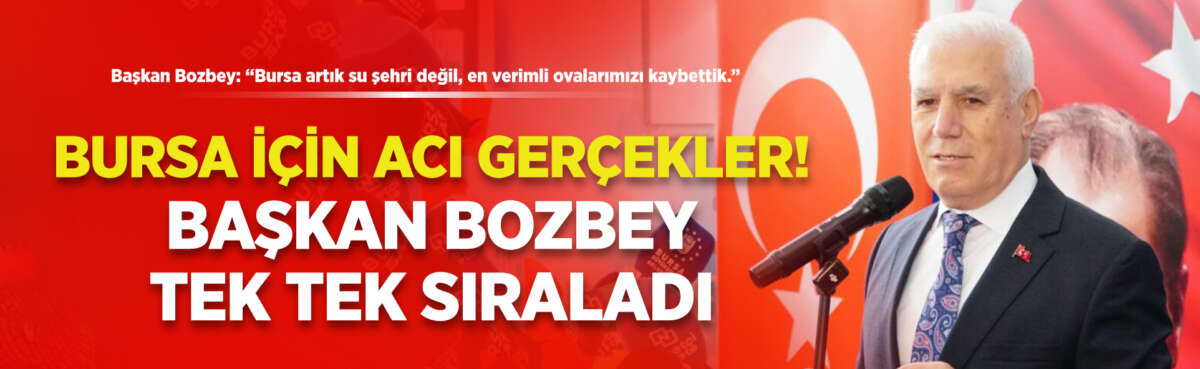 Bursa Büyükşehir Belediye Başkanı Mustafa