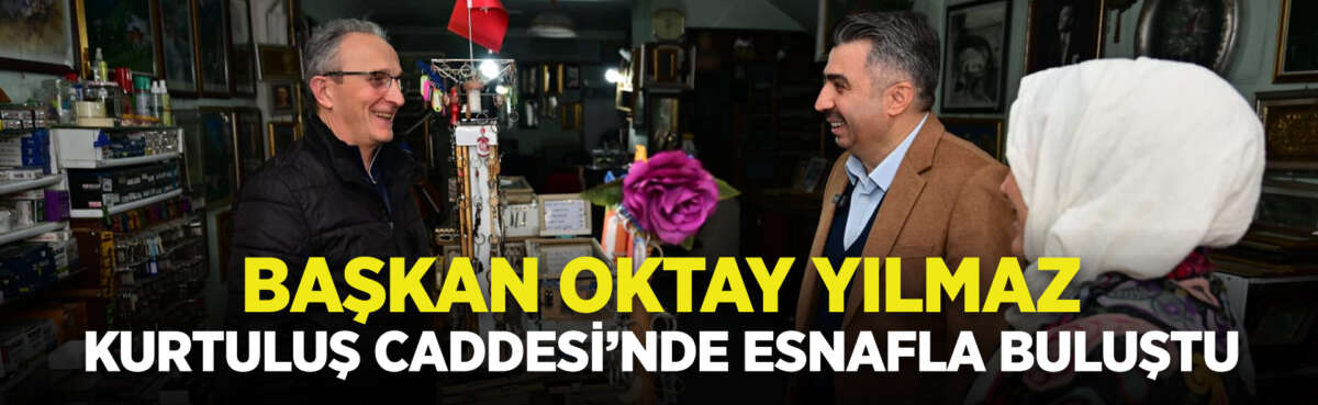 Yıldırım Belediye Başkanı Oktay Yılmaz,