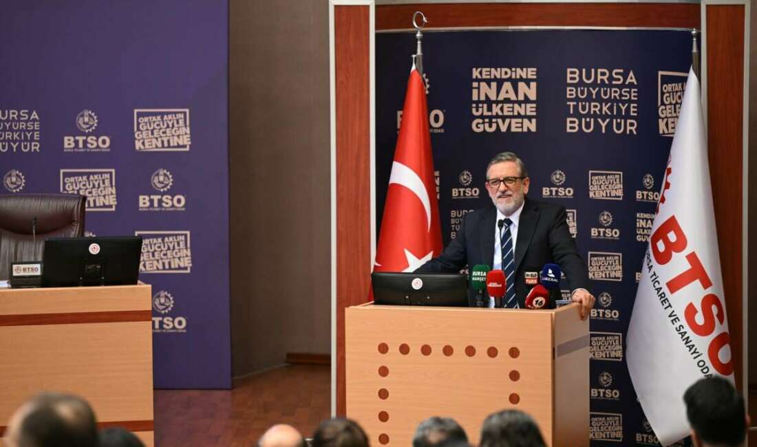 BTSO Başkanı İbrahim Burkay 2030 vizyonunu açıkladı Bursa Ticaret ve Sanayi Odası