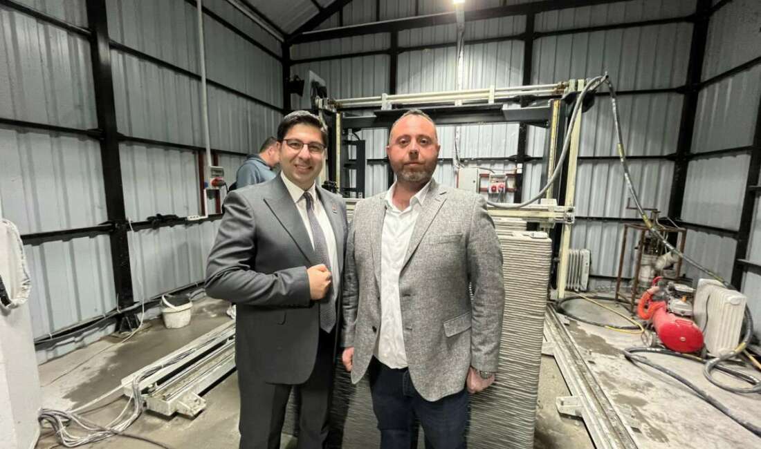 BUÜ, 3D Beton yazıcıyla 1 haftada 300 m² ev üretecek Türkiye'de inşaat sektöründe ezber