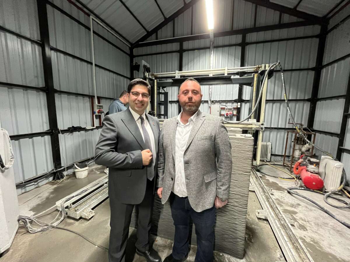 BUÜ, 3D Beton yazıcıyla 1 haftada 300 m² ev üretecek