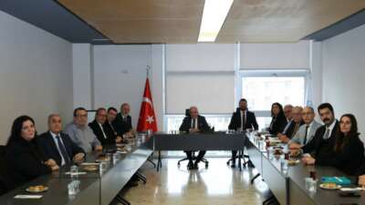 Başkan Şadi Özdemir Sanayi Bölgelerinin temsilcileriyle buluştu