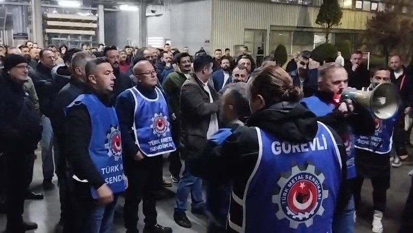 Bursa'daki Bosch Fabrikası'nda çalışan