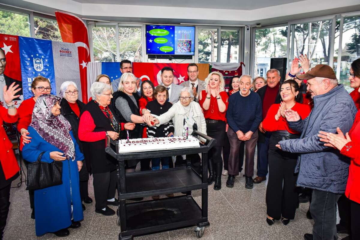 Bursa Huzurevi’nde yeni yıl coşkusu