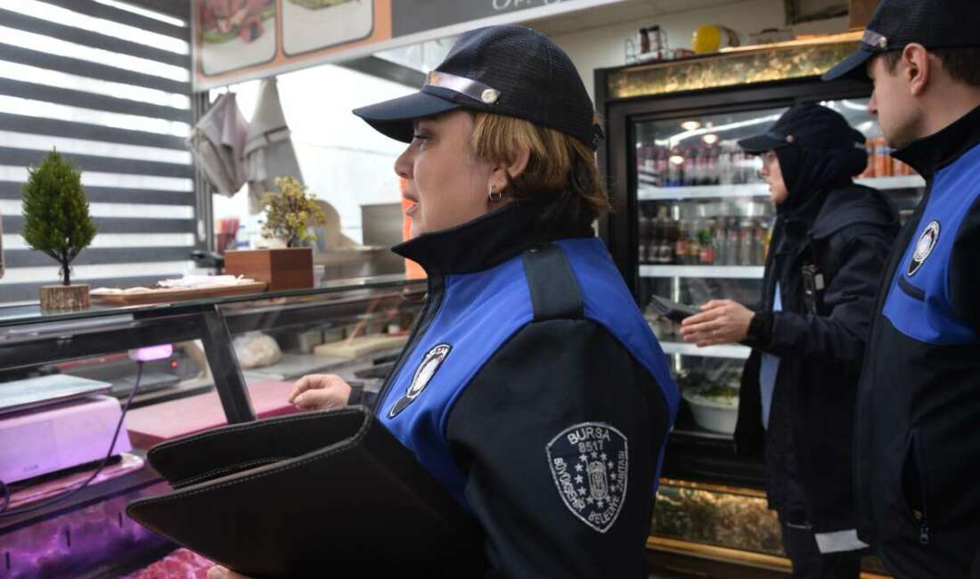 Bursa Zabıtadan Harmancık’ta sıkı denetim Büyükşehir Belediyesi Zabıta Dairesi