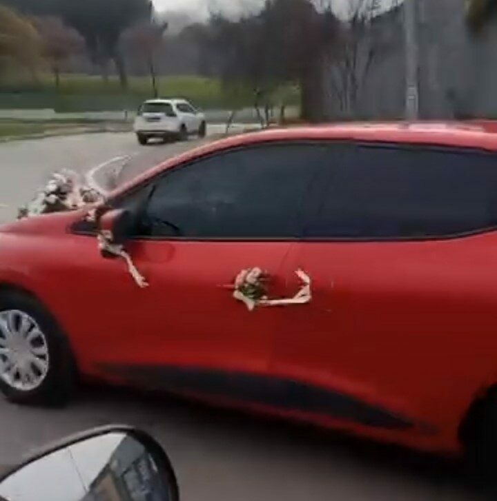 Bursa trafiğinde ilginç görüntü: Görenleri güldürdü