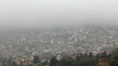 Bursa, yoğun sise teslim oldu