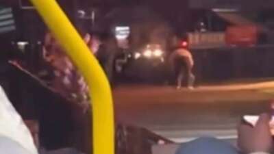 Bursa'nın Osmangazi ilçesinde iki grup