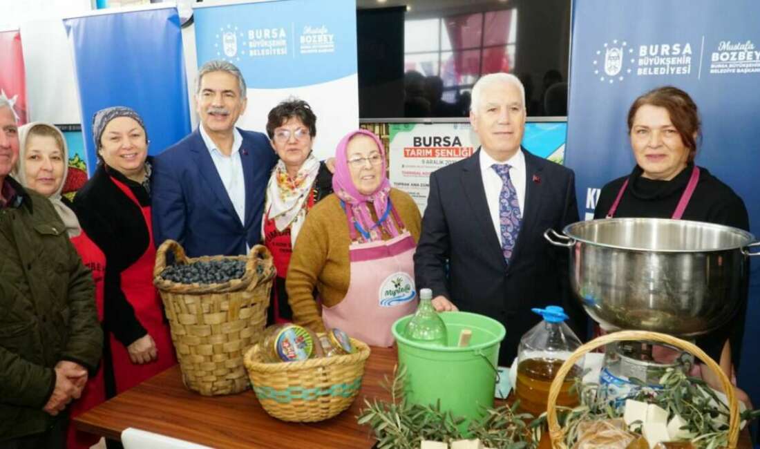 Bursa’da Tarım Şenliği başladı: Üretici ürünlerini halka sunuyor Bursa, yerel üreticiyi destekleyen