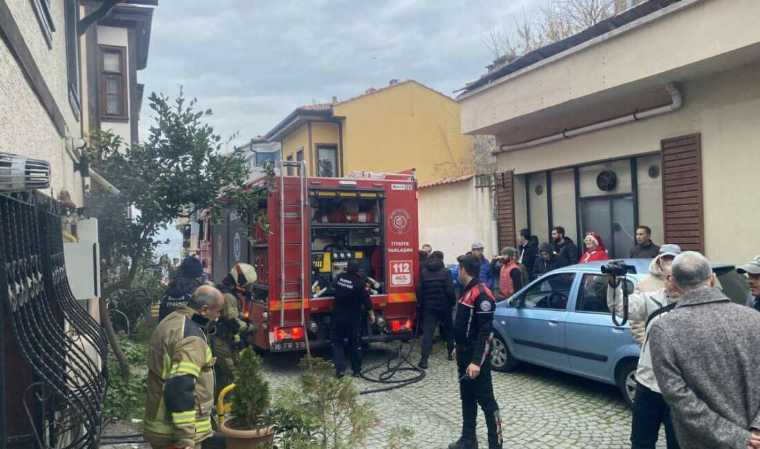 Bursa’da yangında akvaryumdaki balıklar kurtuldu Bursa'nın Mudanya ilçesinde bir
