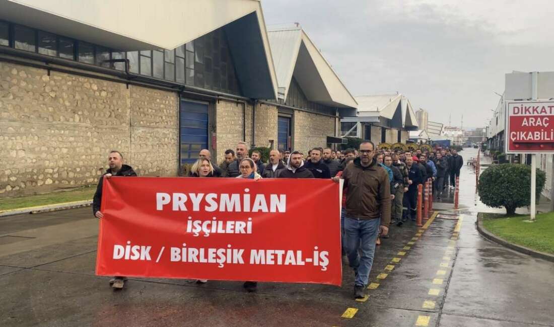 Bursa'da metal işçileri toplu