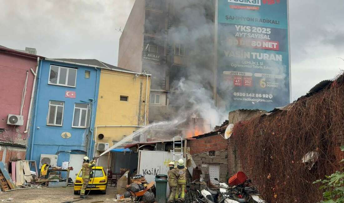 Bursa’da pide imalathanesinde yangın paniği Bursa'nın Gemlik ilçesinde bir pide