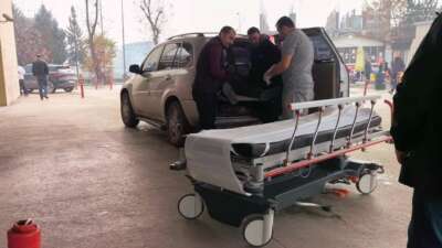 Bursa'nın İnegöl ilçesinde mobilya fabrikasında