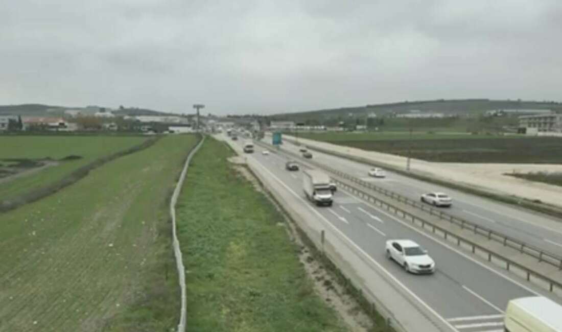 Bursa’da trafik ekiplerince dron