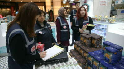 Bursa’da yılbaşı öncesi denetimler artırıldı.