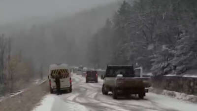 Bursa'da yoğun kar hayatı olumsuz