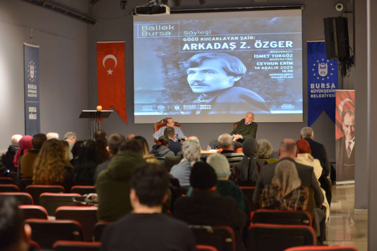 Bursa’da ‘Kent Söyleşileri’nde Arkadaş Zekai Özger anıldı