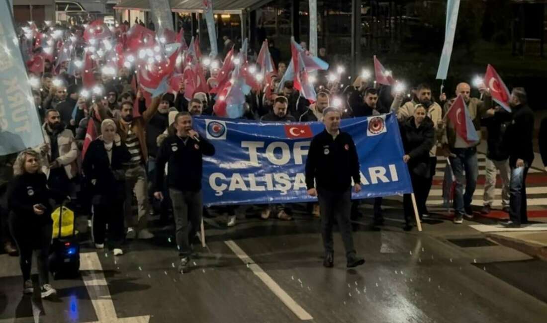 Bursa’nın Dev Otomobil Fabrikasında eylemler sürüyor Türkiye’nin otomotiv devi Tofaş