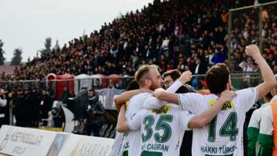 Somaspor’u 3-0 mağlup ederek maç