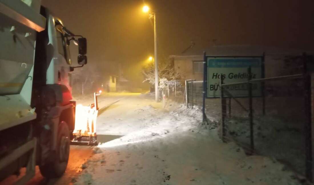 Bursa Büyükşehir Belediyesi ekipleri,