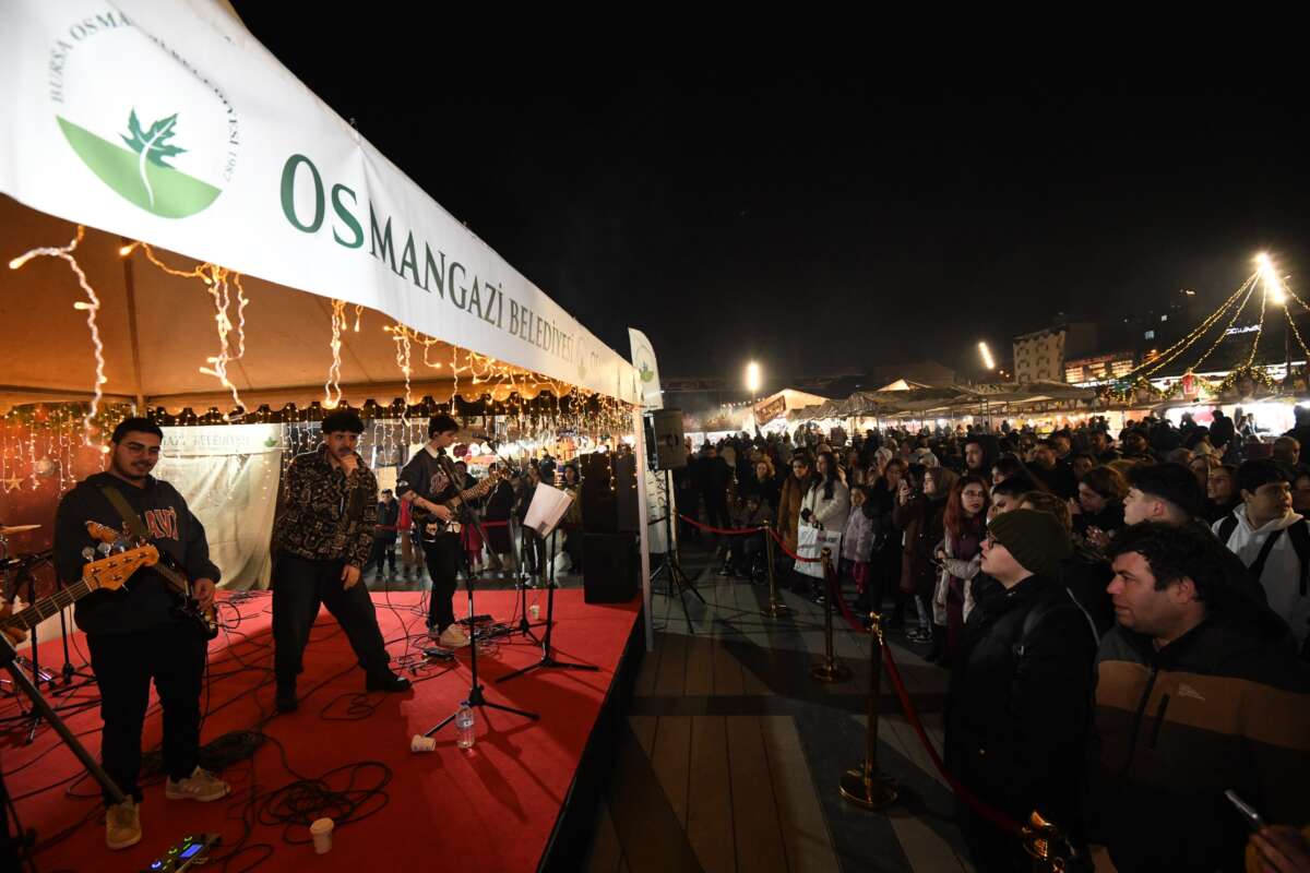 Osmangazi’de Çizik Grubu Festivale renk kattı