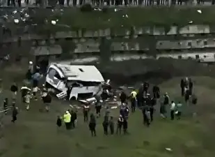 Esenyurt’ta kontrolden çıkan bir servis