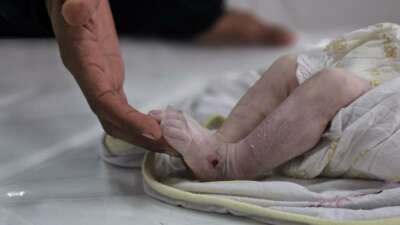 Gazze’de etkili olan şiddetli soğuklar