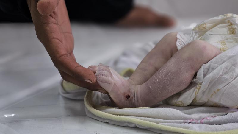 Gazze’de etkili olan şiddetli