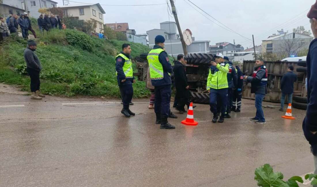 Gemlik Belediyesi’ne ait traktör kaza yaptı: 1 ölü Bursa'nın Gemlik ilçesine bağlı Kurşunlu