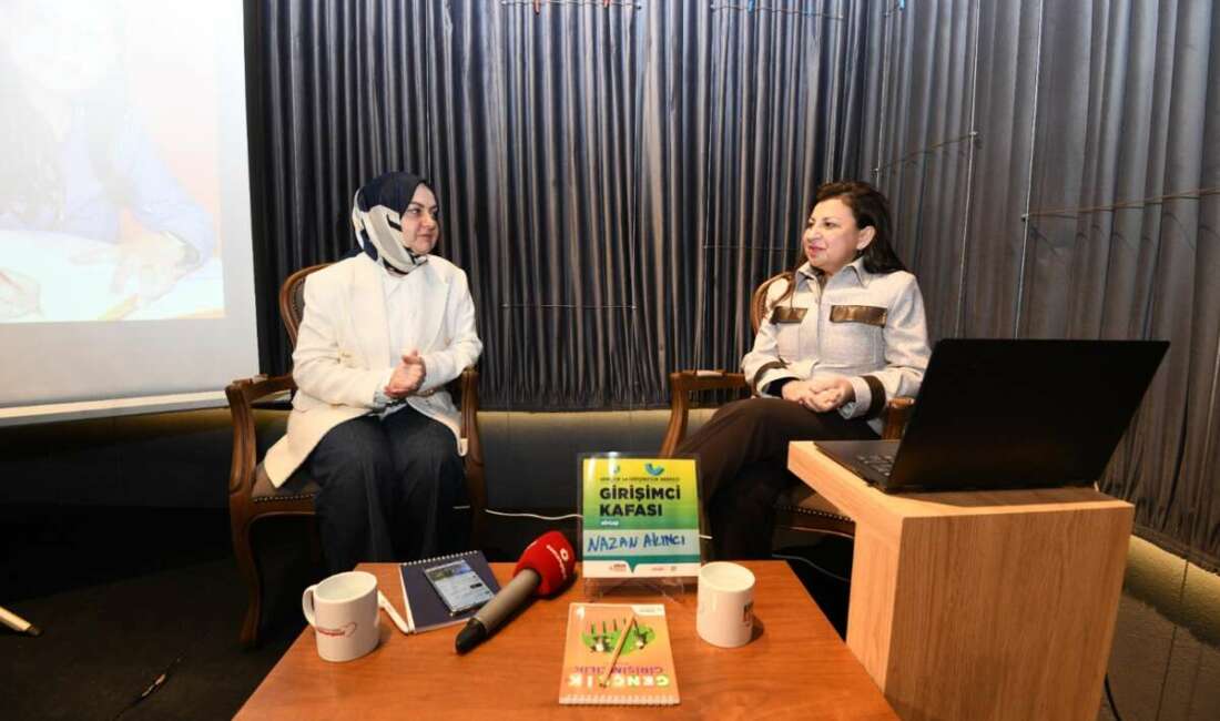 ‘Girişimci Kafası’ üretim sektörünün başarılı ismini ağırladı Osmangazi Belediyesi, ‘Girişimci Kafası’