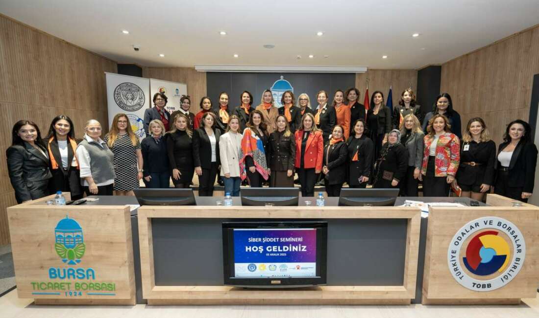 Girişimci kadınlar, siber şiddete ‘dur’ dedi TOBB Bursa Kadın Girişimciler Kurulu ve