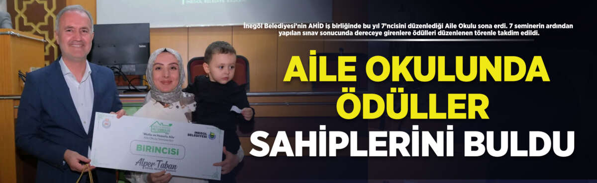 İnegöl Belediyesi’nin AHİD iş birliğinde