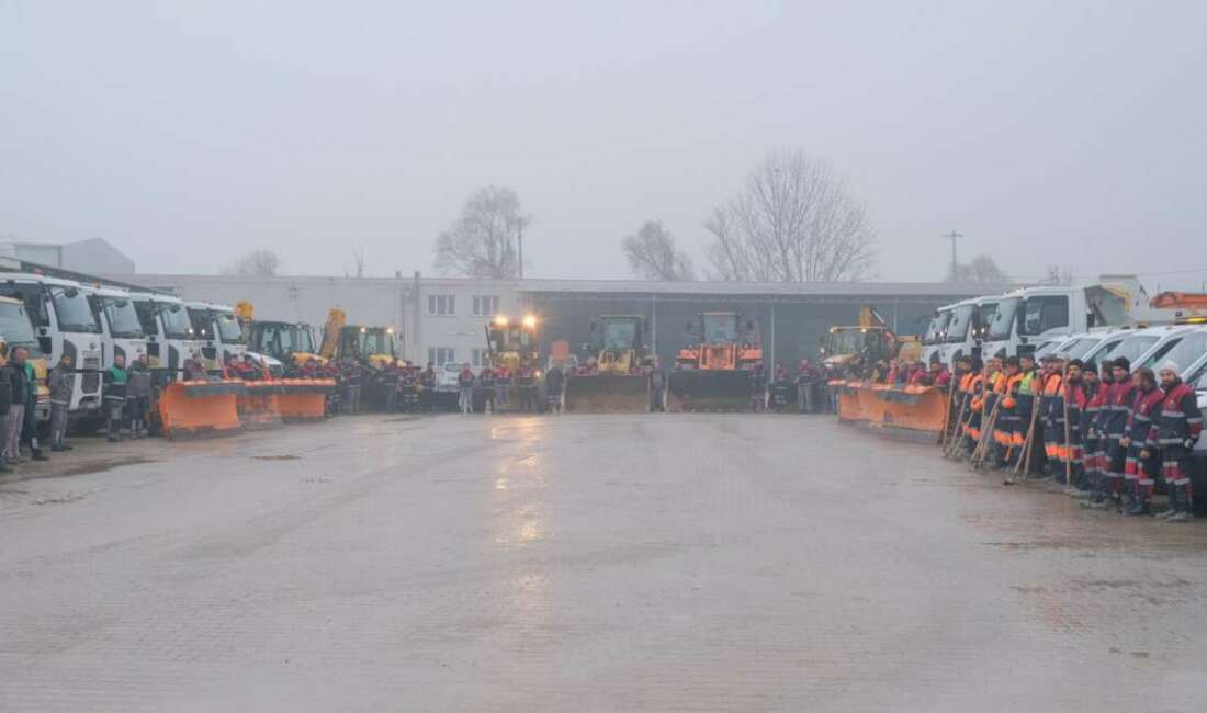 Kış mevsimiyle beraber İnegöl