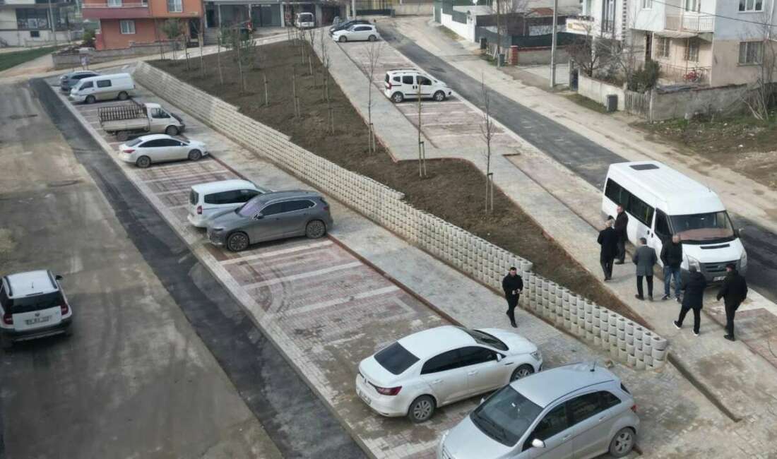 İnegöl Yenimahalle’ye hem otopark hem yeşil alan İnegöl Belediyesi, Yeni Mahalle