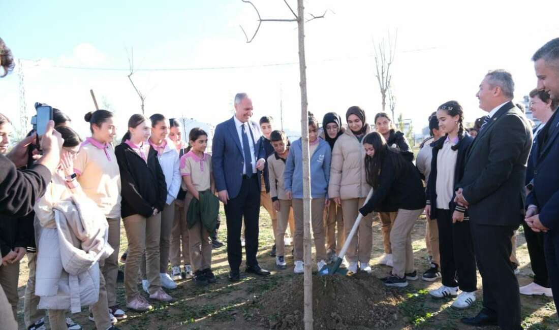 İnegöl’de 572 fidanlık koruluk Akhisar’a nefes oluyor İnegöl Belediyesi Akhisar Mahallesi