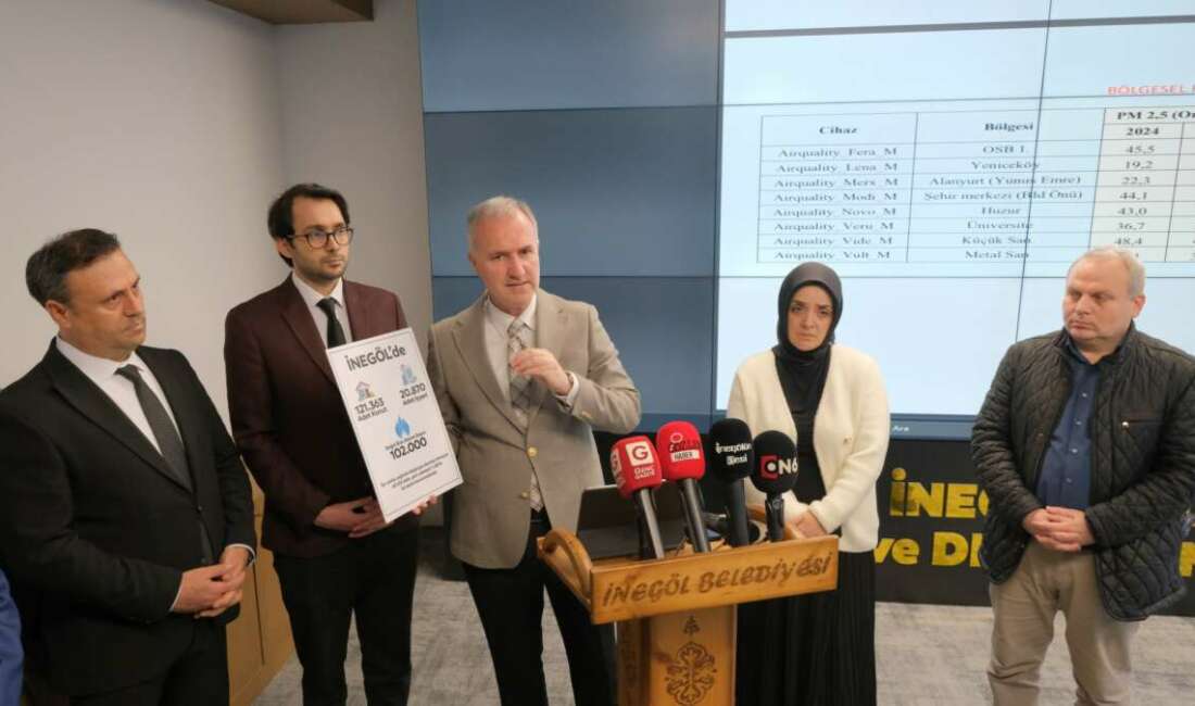 İnegöl’de hava kalitesi yükseliyor İnegöl Belediye Başkanı Alper