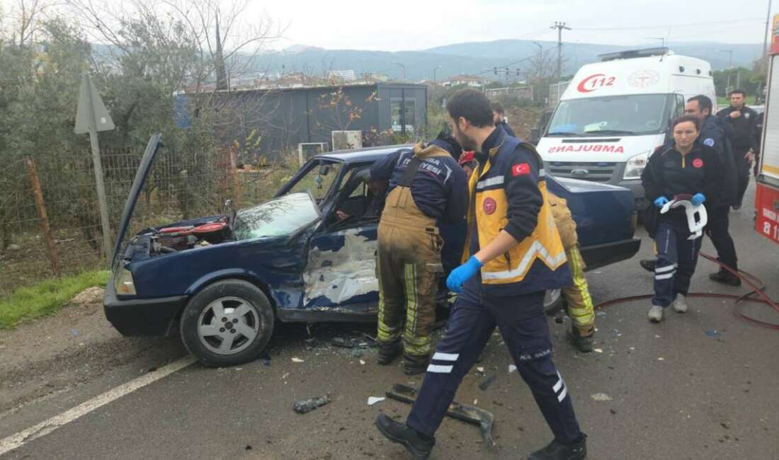 Orhangazi'de meydana gelen kazada