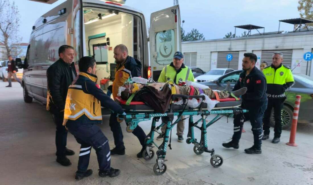 Kontrolden çıkan minibüs şarampole yuvarlandı: 1 yaralı Bursa'nın İnegöl ilçesinde kontrolden