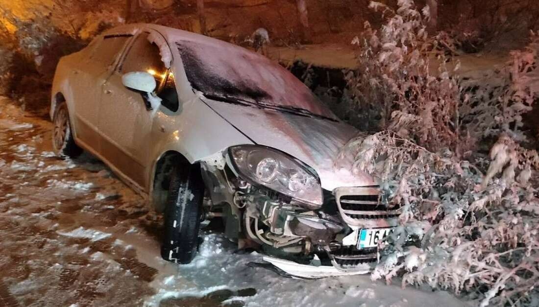 Bursa'nın İnegöl ilçesinde hafif