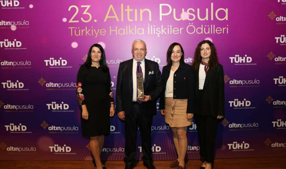 Nilüfer’in sosyal girişimcilik vizyonuna ‘Altın Pusula’ ödülü Nilüfer Belediyesi, Türkiye Halkla