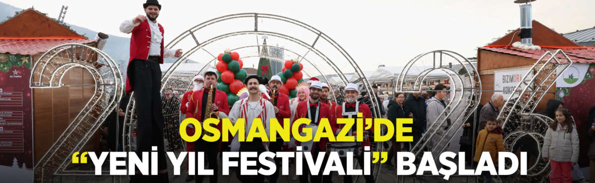 Osmangazi Belediyesi, tarafından Osmangazi Meydanı’nda