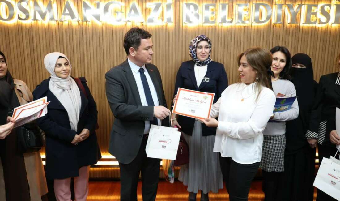 Osmangazili kadınlar geleceğe artık umutla bakıyor Kimi 30 yaşında kimi